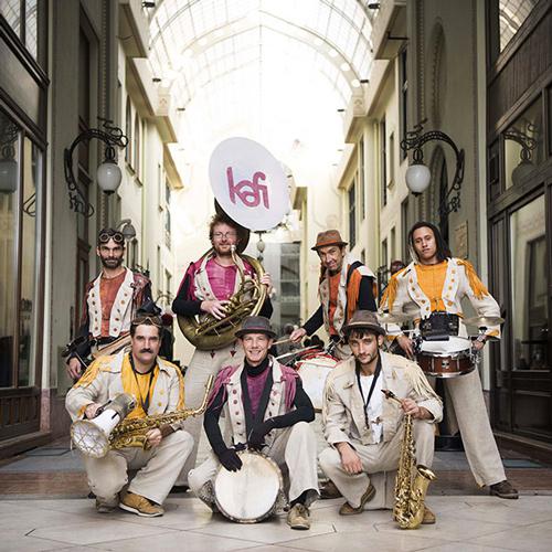 La fanfare afro Kafi (musique et arts de la rue) La fanfare afro Kafi (musique et arts de la rue)