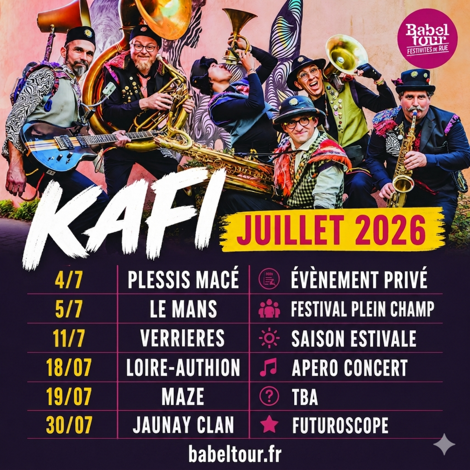 Fanfare Angers Pili Pili